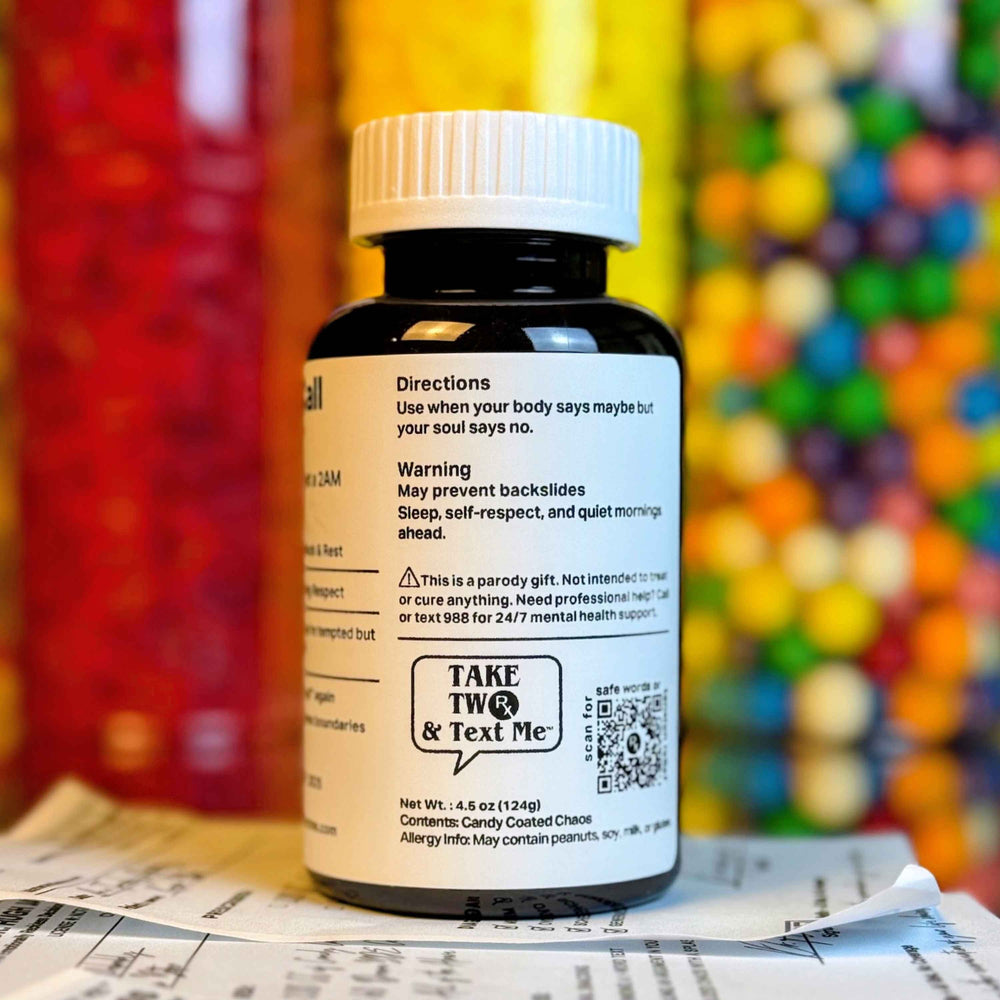 Booty Call Buffer inappropriate gifts prescription bottle by Take Two & Text Me